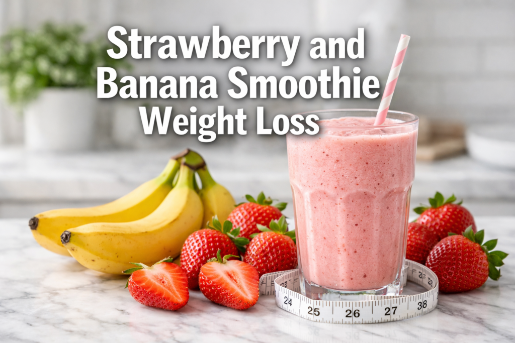 Strawberry and Banana Smoothie Weight Loss