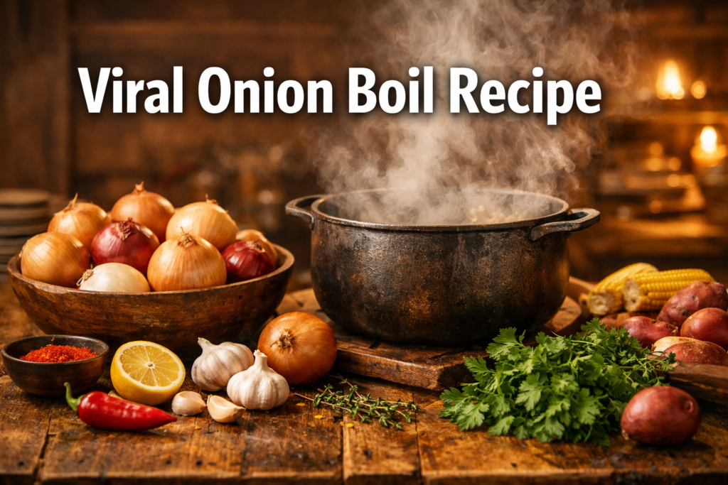 Viral Onion Boil Recipe