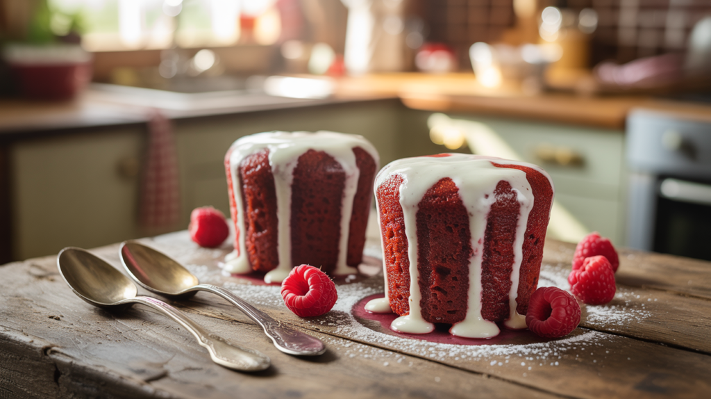 Red Velvet Mug Cake for Two Gluten-Free