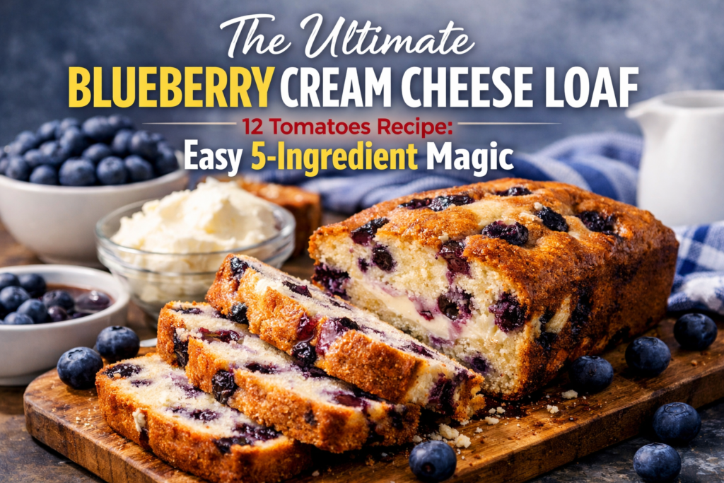blueberry cream cheese loaf 12 tomatoes